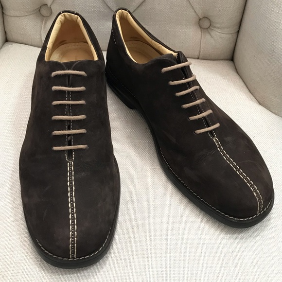 Sandro Moscoloni Other - Sandro Moscoloni Brown Suede Gel lace up shoes